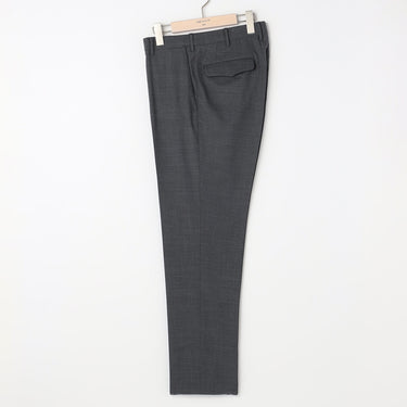 Wool Blend Plain Pants - Medium Gray_29