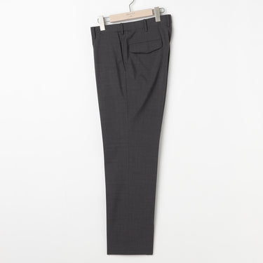 Non-iron Wool Blend Plain Pants - Medium Gray_16