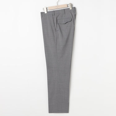 Non-iron Wool Blend Plain Pants - Light Gray_19