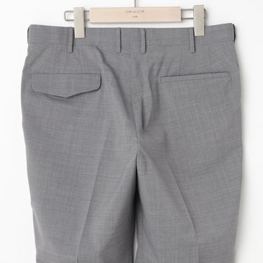 Non-iron Wool Blend Plain Pants - Light Gray_21
