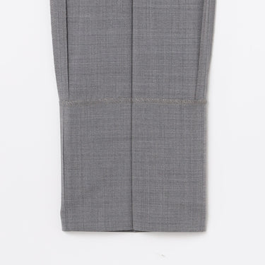 Non-iron Wool Blend Plain Pants - Light Gray_24