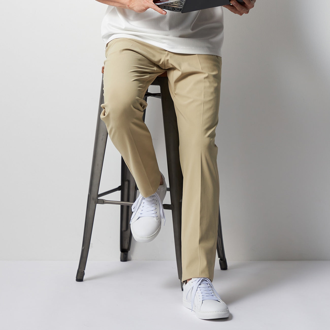 BIZSPO Pants - Beige_17