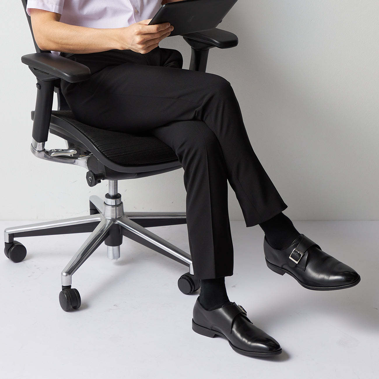 Super Cool High-breathability Pants - Black_15
