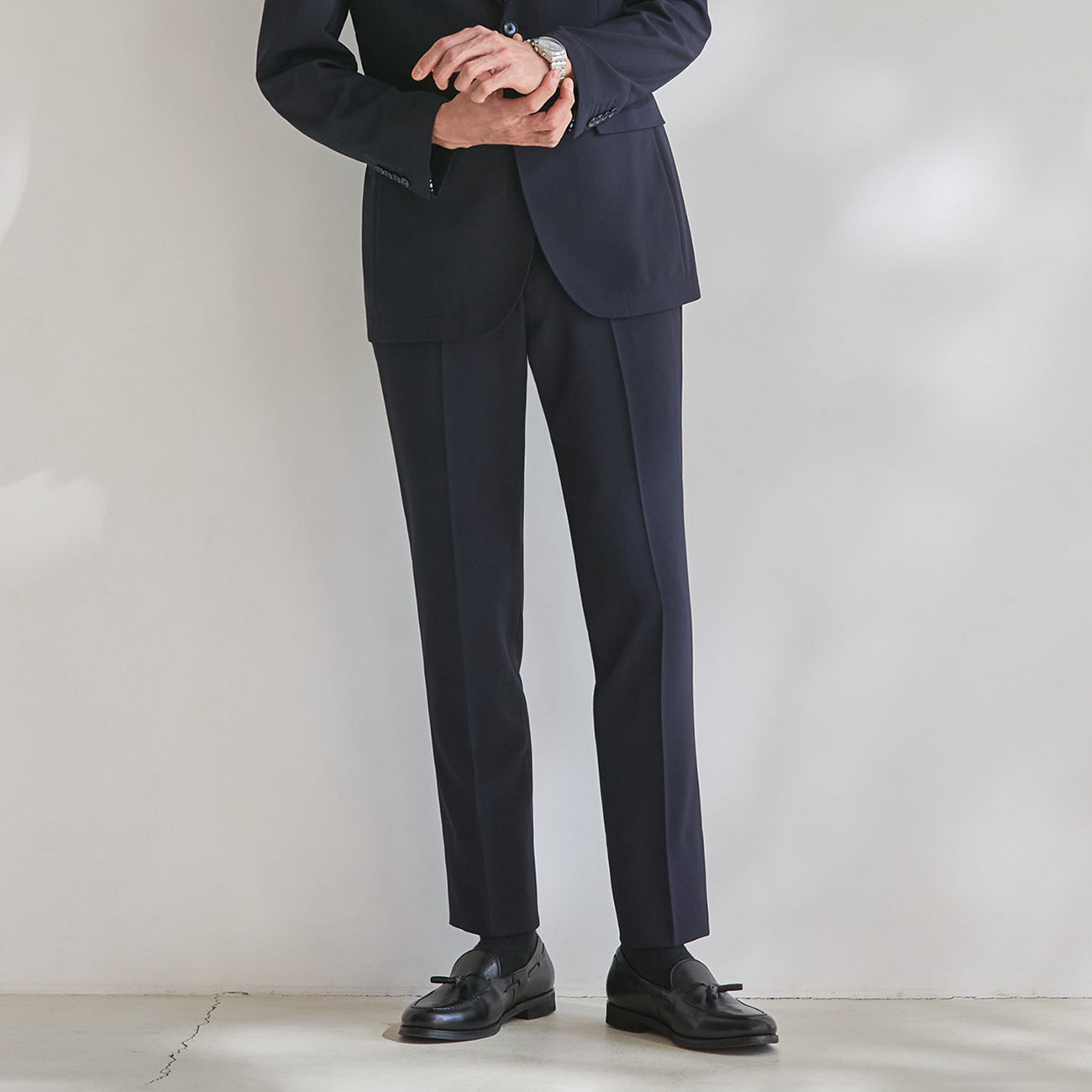 Super Cool High-breathability Pants - Navy_11