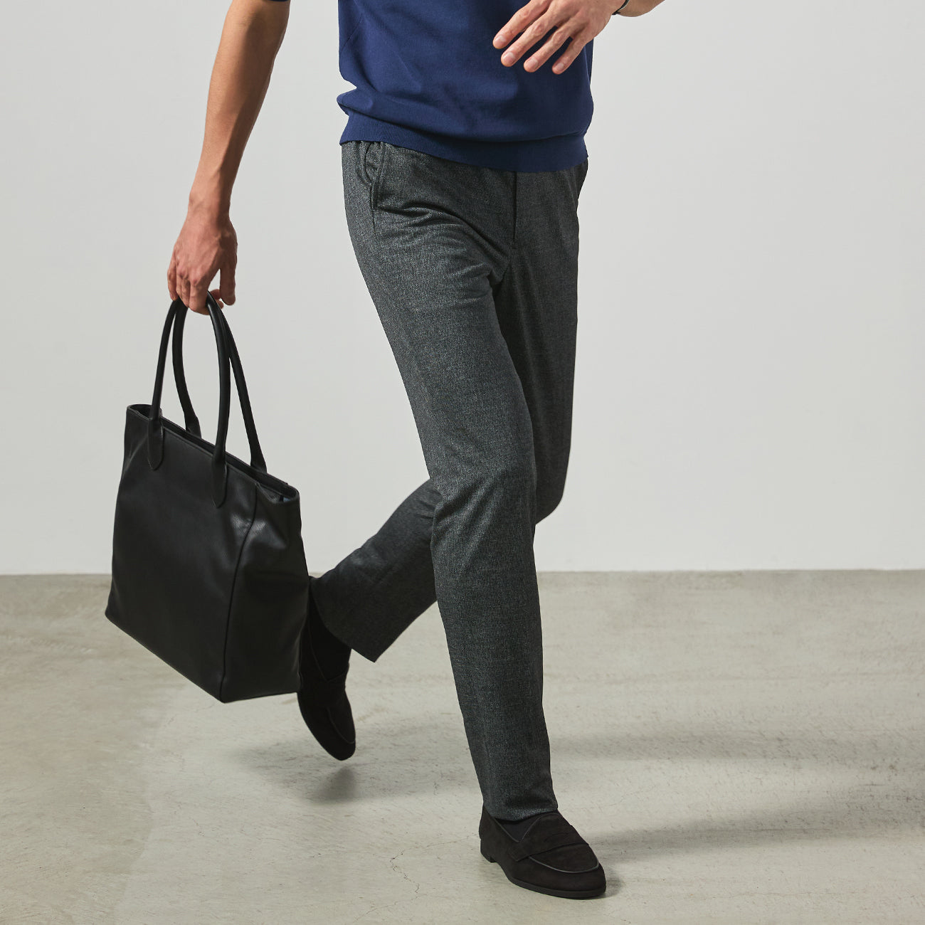 THE THIRD SUITS Super Cool High-breathability Pants - Light Gray_18