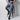 High Breathability Houndstooth Pants - Blue_16