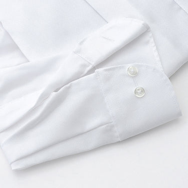 Super Non-iron Cotton Button-down Shirt - White_13