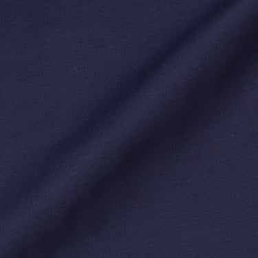 Super Non-iron Cotton Spread Collar Shirt - Navy_10