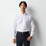 Super Non-Iron Button-Down Dobby Shirt - White_06