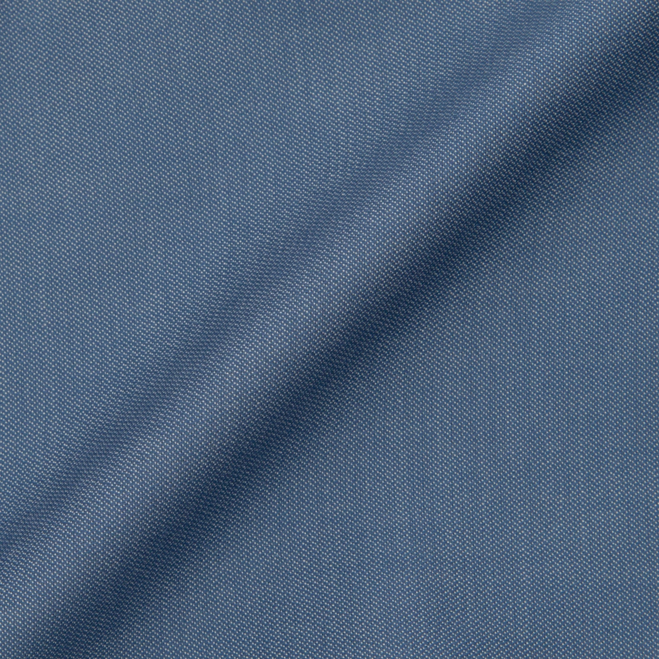 Super免熨烫 棉质温莎领 牛仔风格 衬衫 - 蓝色_11