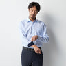 Super Non-Iron Spread Collar Shirt - Blue_07