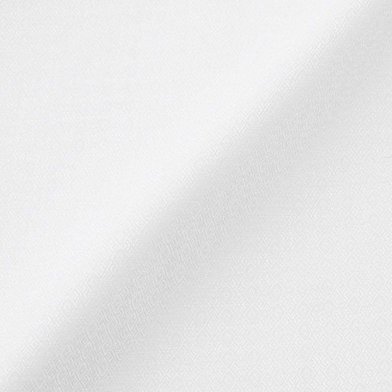 LUXE Line 純棉圓領襯衫 - 白色_10