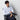 Super Non-Iron Stretch Spread Collar Shirt - Blue_07