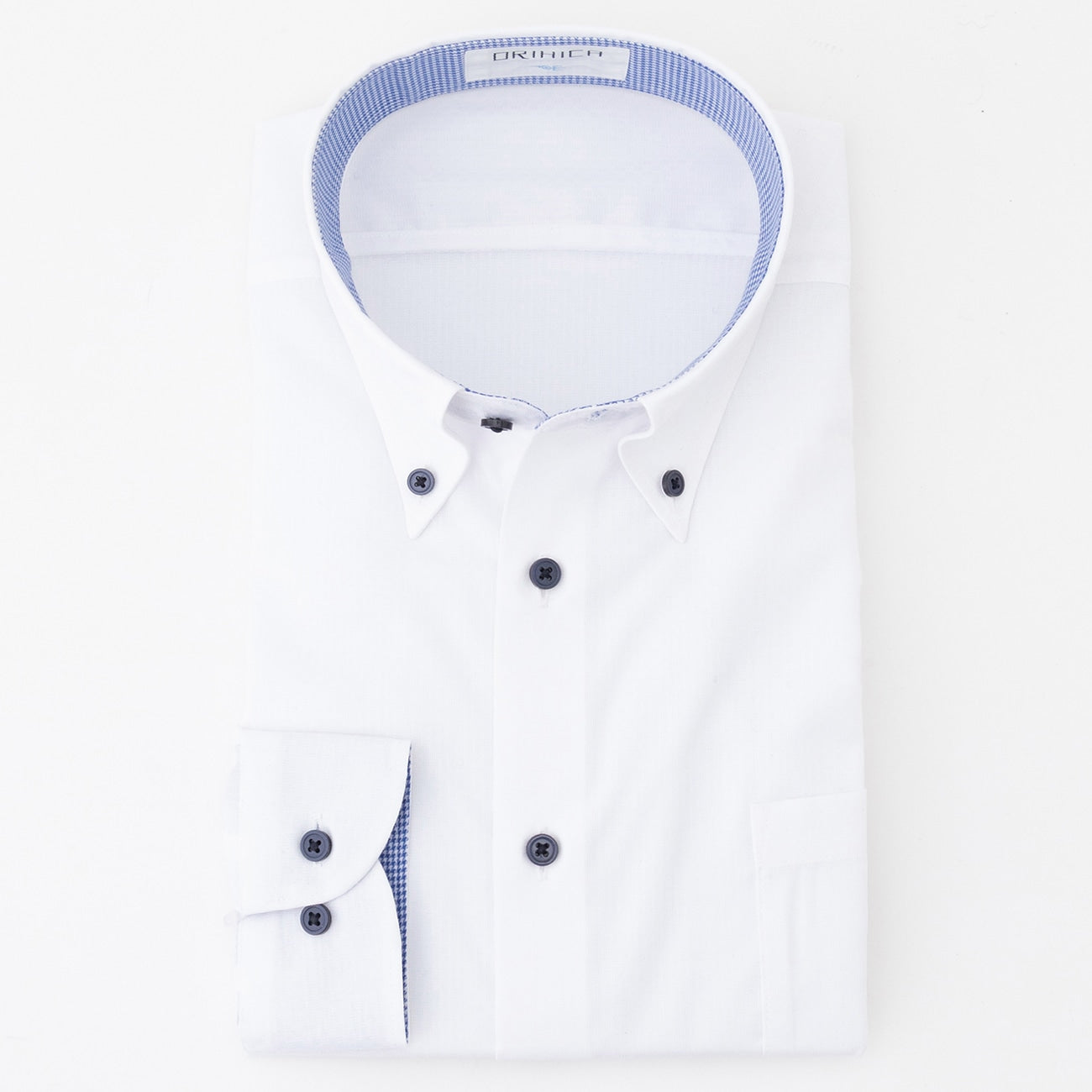 Super Cool Non-iron Button-down Shirt - White_09