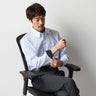 Super Cool Non-iron Button-down Shirt - Blue_07