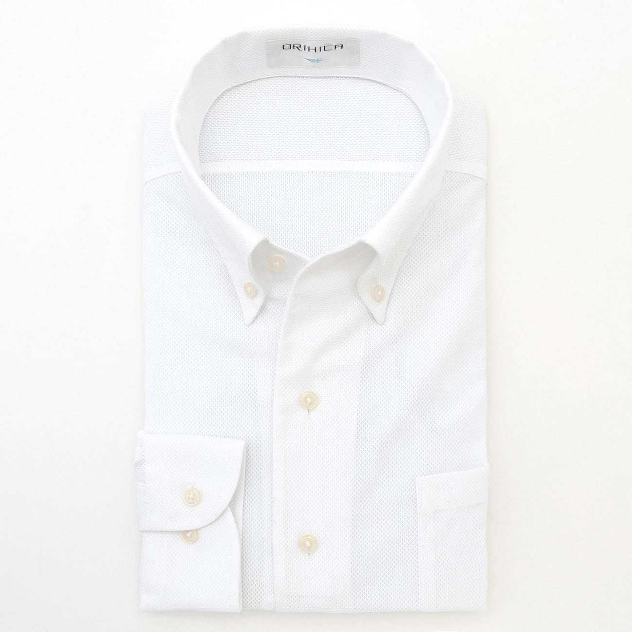 Super Cool Non-iron Button-down Shirt - White_08