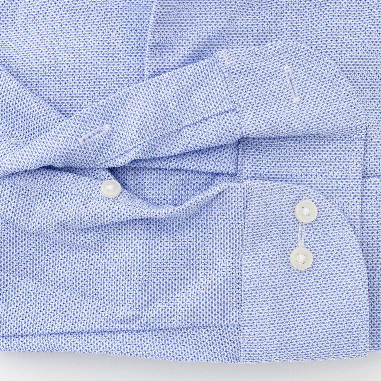 Super Cool Non-iron Button-down Shirt - Blue_10
