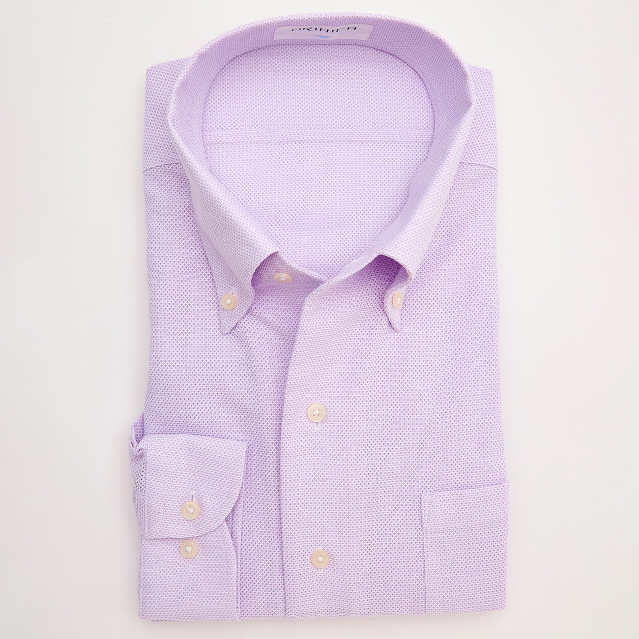 Super Cool Non-iron Button-down Shirt - Lavender_08