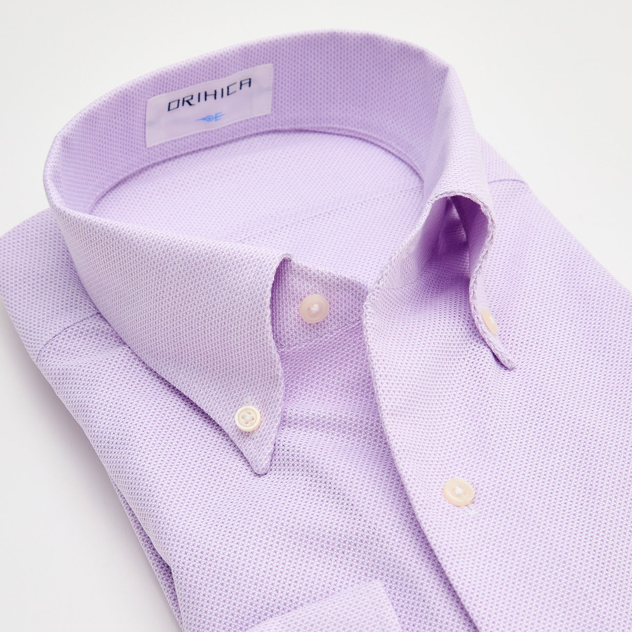 Super Cool Non-iron Button-down Shirt - Lavender_09