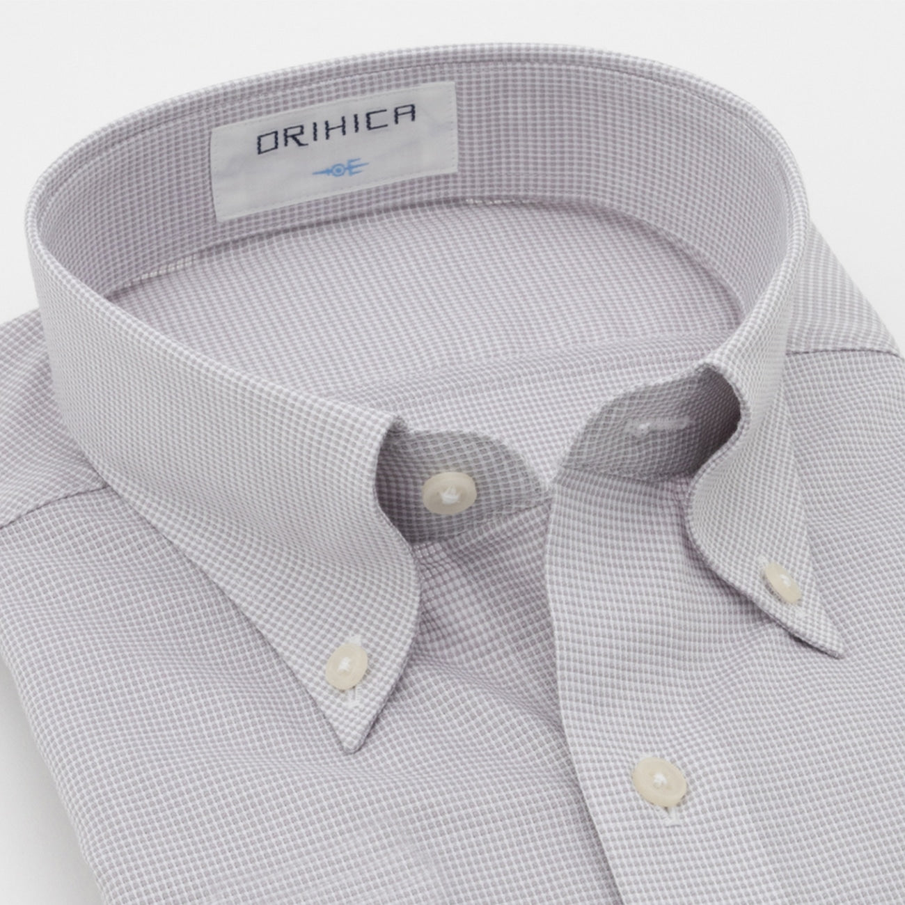 Super Cool Non-iron Button-down Short Sleeve Shirt - Gray_07