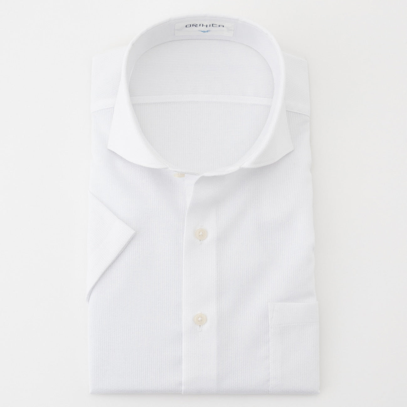 Super Cool Non-iron Cutaway Short Sleeve Shirt - White_06