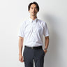 Super Cool Non-iron Button-down Short Sleeve Shirt - White_05