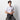 Super Cool Non-iron Cotton Button-down Short Sleeve Shirt - White_05