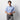 Super Cool Non-iron Cotton Button-down Short Sleeve Shirt - Blue_05