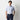 Super Non-iron Stretch Button-down Short Sleeve Stripe Shirt - Blue_05