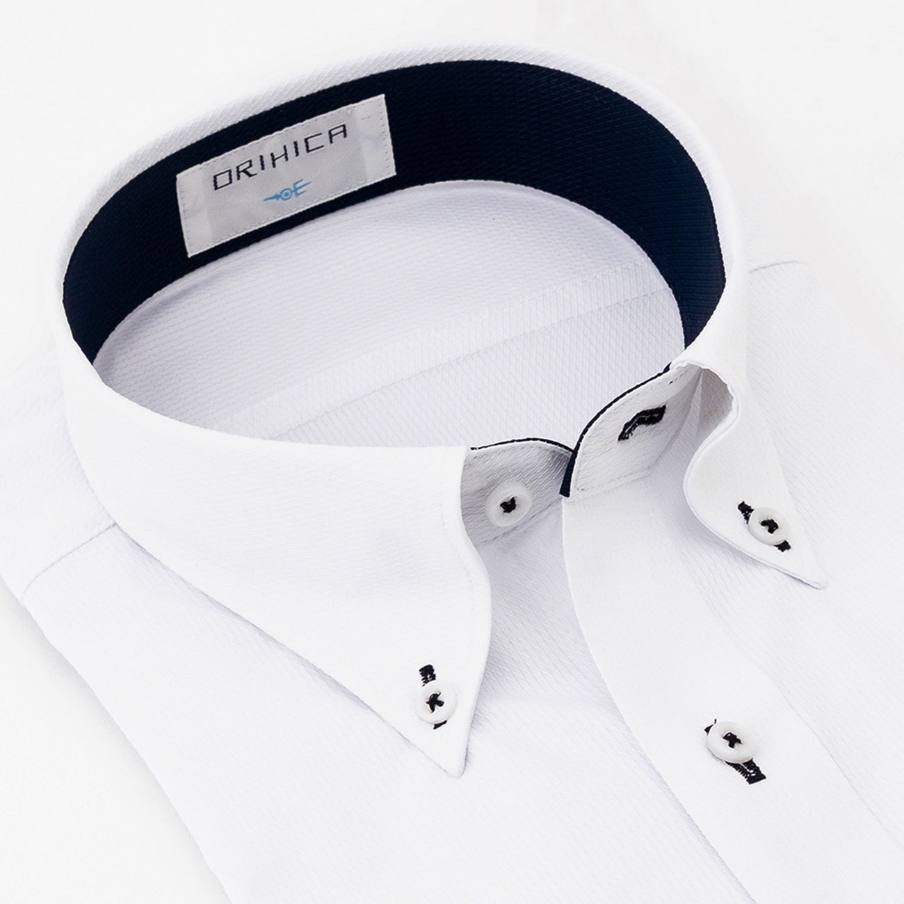 Super Cool Non-iron Button-down Short Sleeve Shirt - White_07