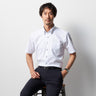Super Cool Non-iron Button-down Short Sleeve Shirt - White_05