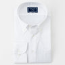 LUXE Line Cotton Button-down Shirt - White_10