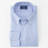 LUXE Line Cotton Button-down Shirt - Blue_09