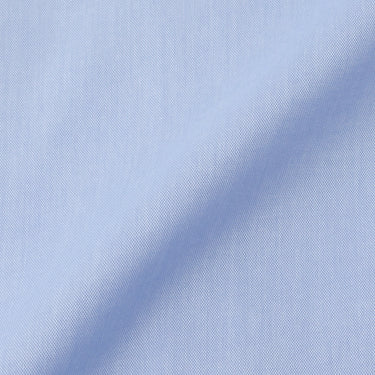LUXE Line Cotton Button-down Shirt - Blue_12