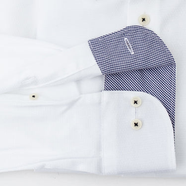 Super Non-iron Cotton Button-down Shirt - White_13
