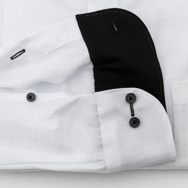 Super Non-iron Cotton Button-down Shirt - White_12