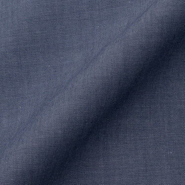 Super Non-iron Cotton Button-down Shirt - Navy_11