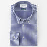 Super免熨烫 棉质钮扣领衬衫 Gingham Shirt -深蓝