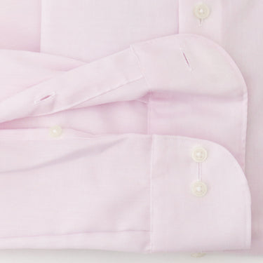 Super Non-iron Cotton Button-down Shirt - Pink_10