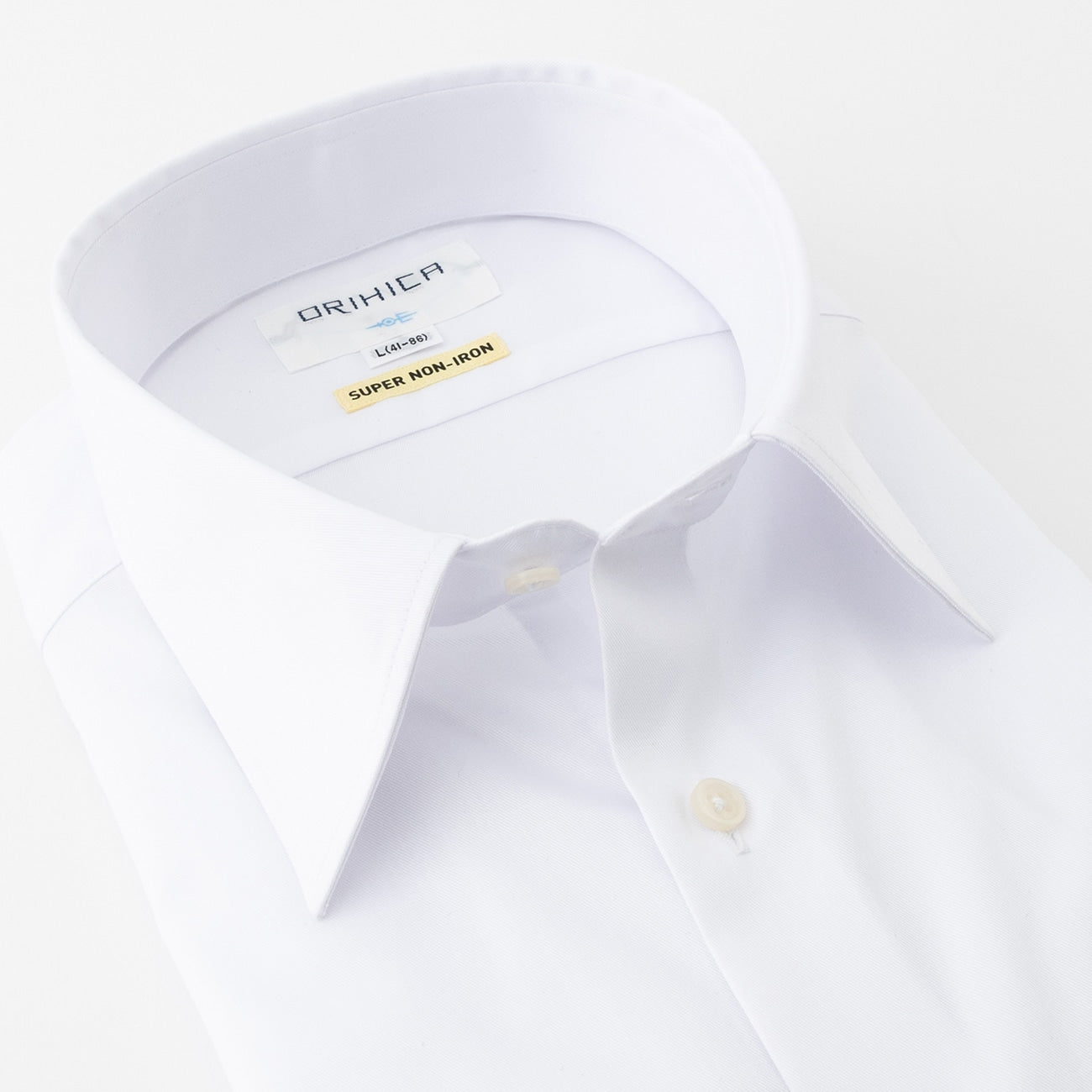 Super Non-iron Point Collar Shirt - White_09