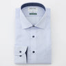 Super Non-iron Cotton Spread Collar Shirt - Blue_14