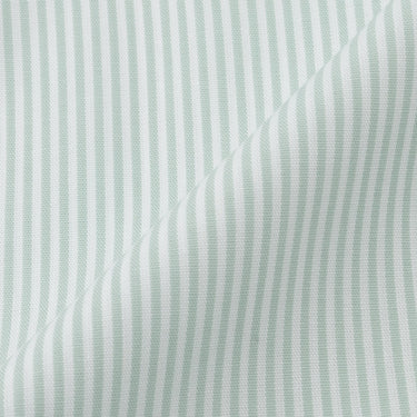 Super Non-iron Cotton Spread Collar Stripe Shirt - Mint_10