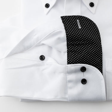 Super Non-iron Stretch Button-down Shirt - White_12