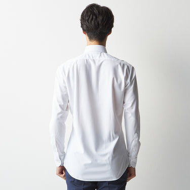 Super Non-iron Stretch Button-down Shirt - White_12