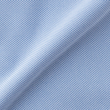 Super Non-iron Stretch Contrast Button-down Shirt - Blue_11