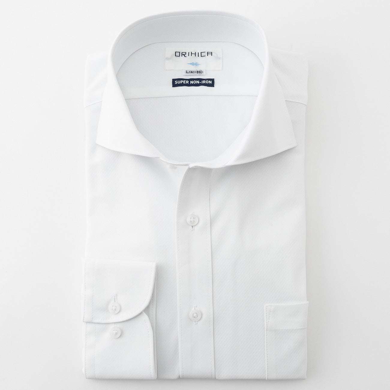 Super Non-iron Stretch Cutaway Shirt - White_08