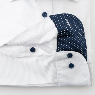 Super Non-iron Stretch Spread Collar Shirt - White_15