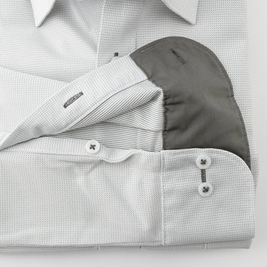 Super Non-iron Stretch Spread Collar Shirt - Gray_11