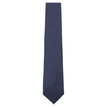 Non-iron Washable Plain Tie - Navy_04