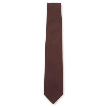 Non-iron Washable Plain Tie - Orange_04